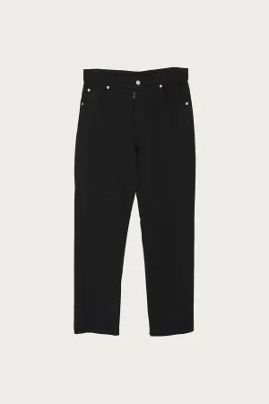 5 Pocket Bull Cotton Trousers - Black