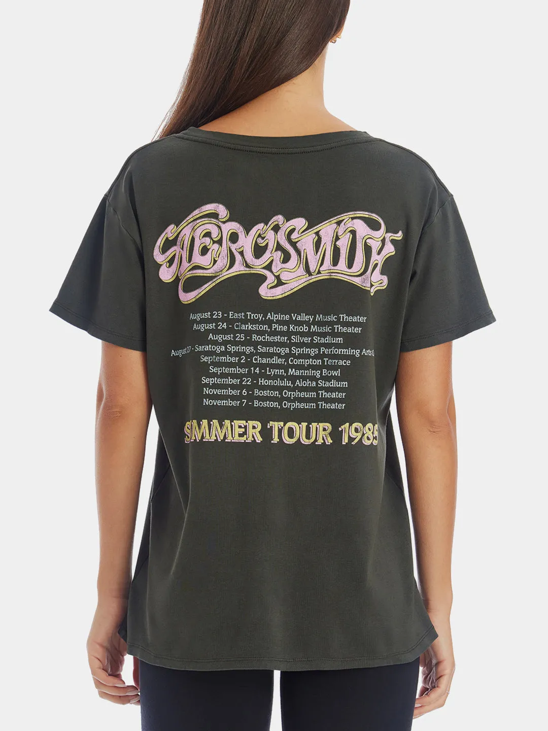 Aerosmith InchSummer 1985 TourInch Band T-Shirt