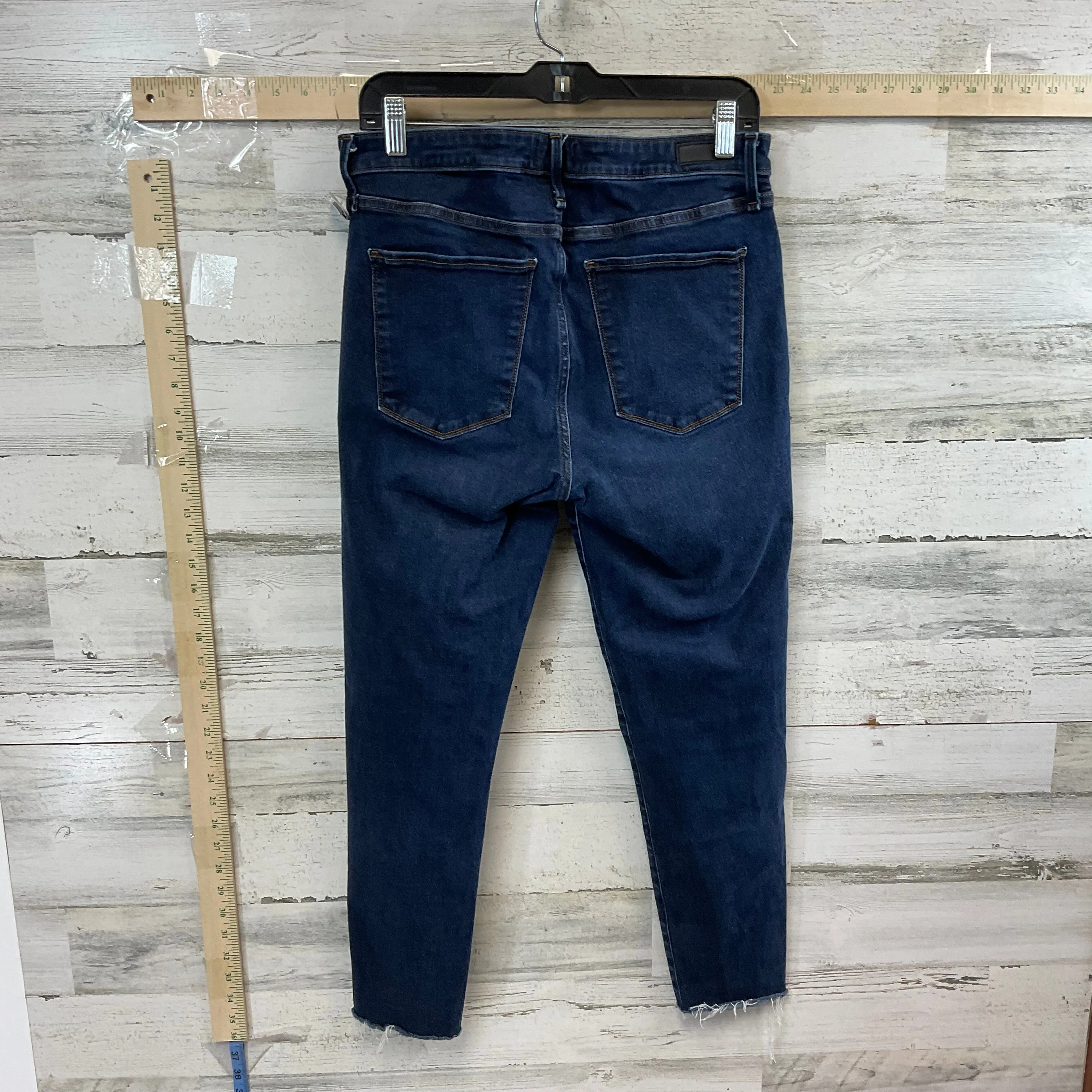 Blue Denim Jeans Skinny Abercrombie And Fitch, Size 14