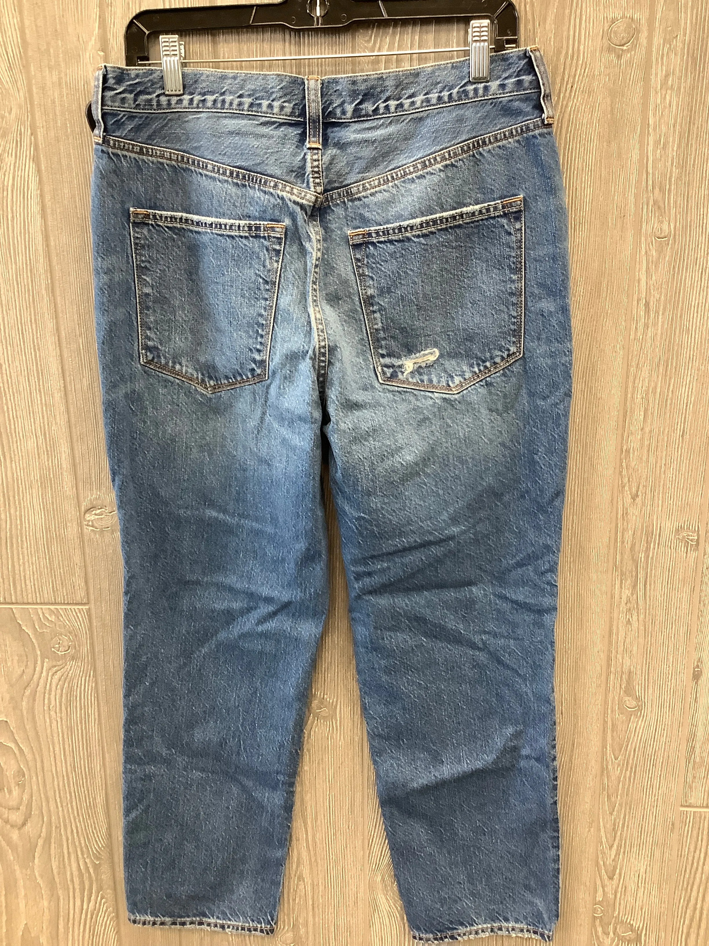 Blue Denim Jeans Straight J. Crew, Size 10