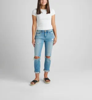 Carter Mid Rise Girlfriend Jeans