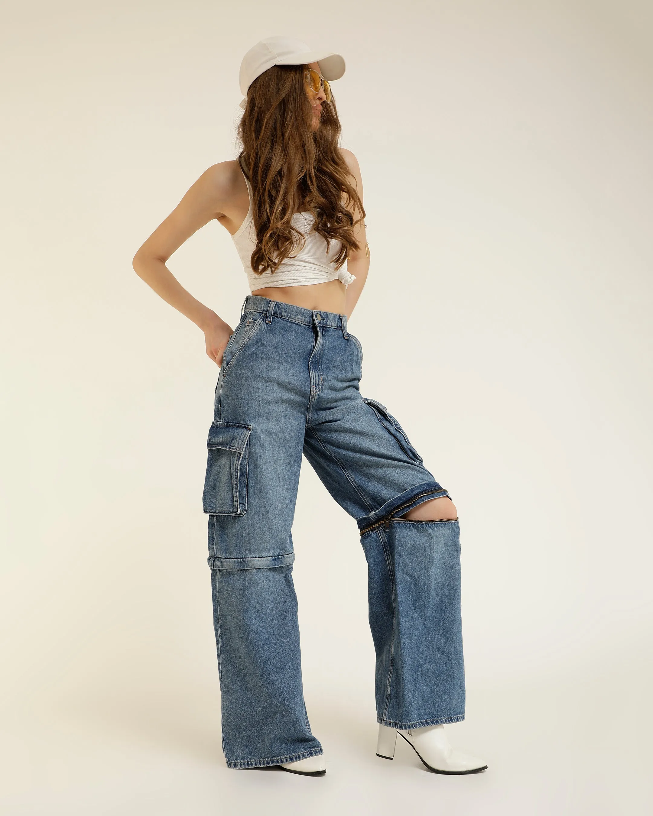 CONVERTIBLE CARGO JEANS