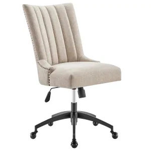 Empower Channel Tufted Fabric Office Chair