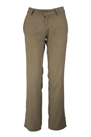 Ladies FR Uniform Pants made with 5oz. TecaSafe One® Inherent | Khaki