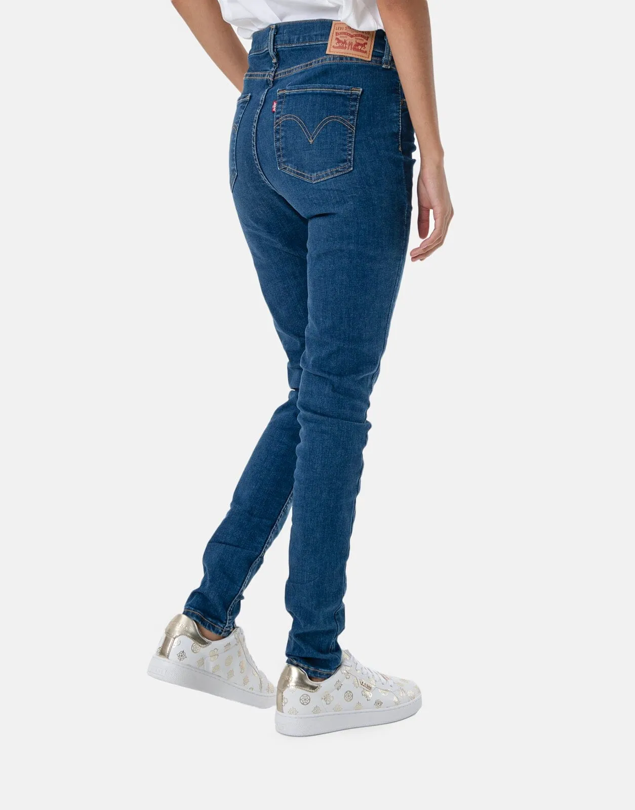 Levi's Hirise Super Skinny Indigo Daze Jeans