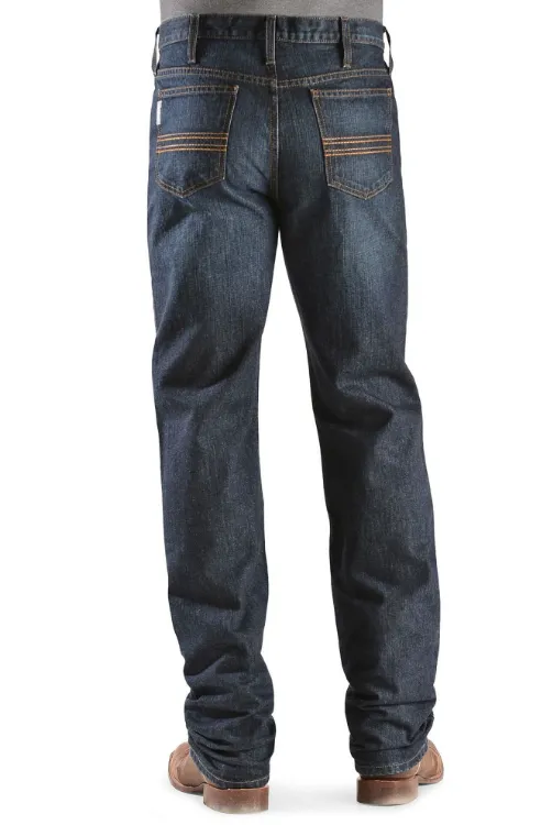 Men's Silver Label Dark Stone Wash Cinch Jeans