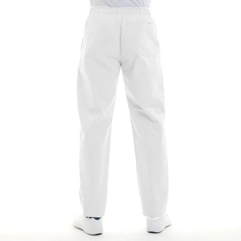 Mixed Kitchen Trousers White ECO/LYOCELL - MANELLI