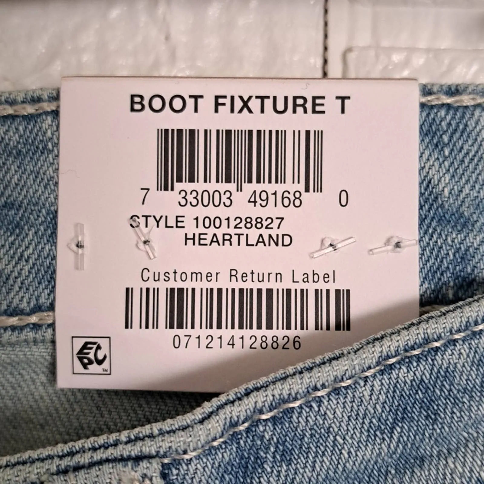 Style & Co Mid Rise Bootcut Jeans Heartland