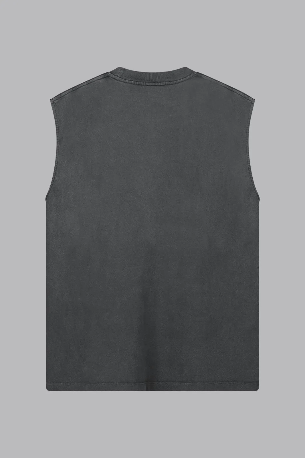 V_LYFE220 SLEEVELESS T-SHIRT - Gray Vintage