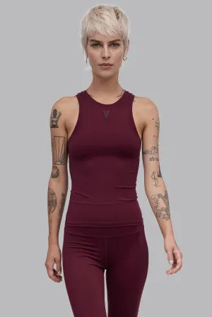 V_SCULPT® TANK - Burgundy