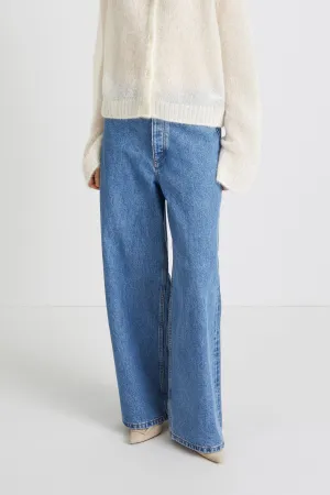 WIDE-LEG DENIM - KAYNE VINTAGE BLUE